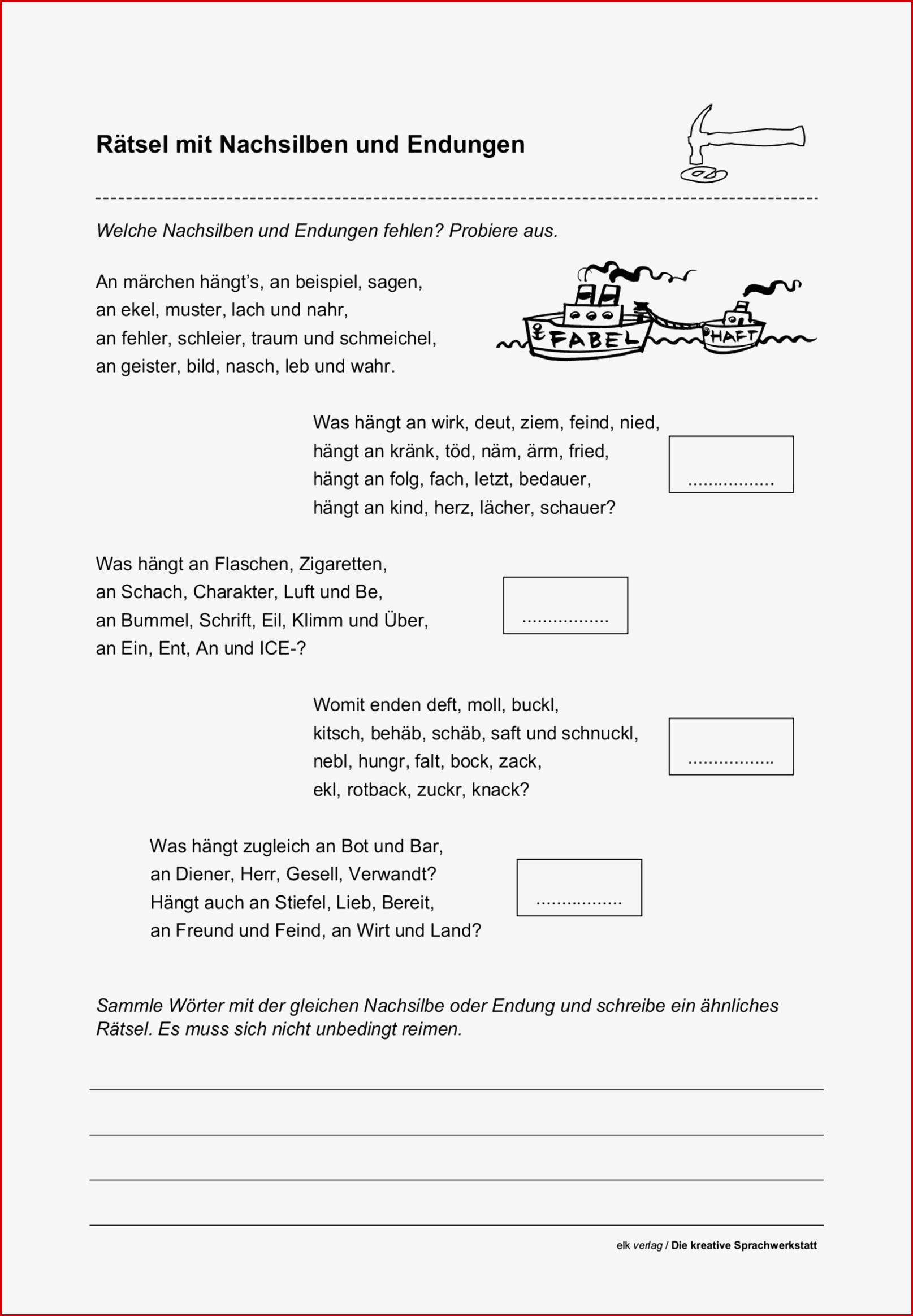 Grundschule Unterrichtsmaterial Deutsch Sprechen Und Erzählen