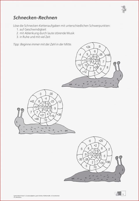 Grundschule Unterrichtsmaterial Mathematik Denken Und