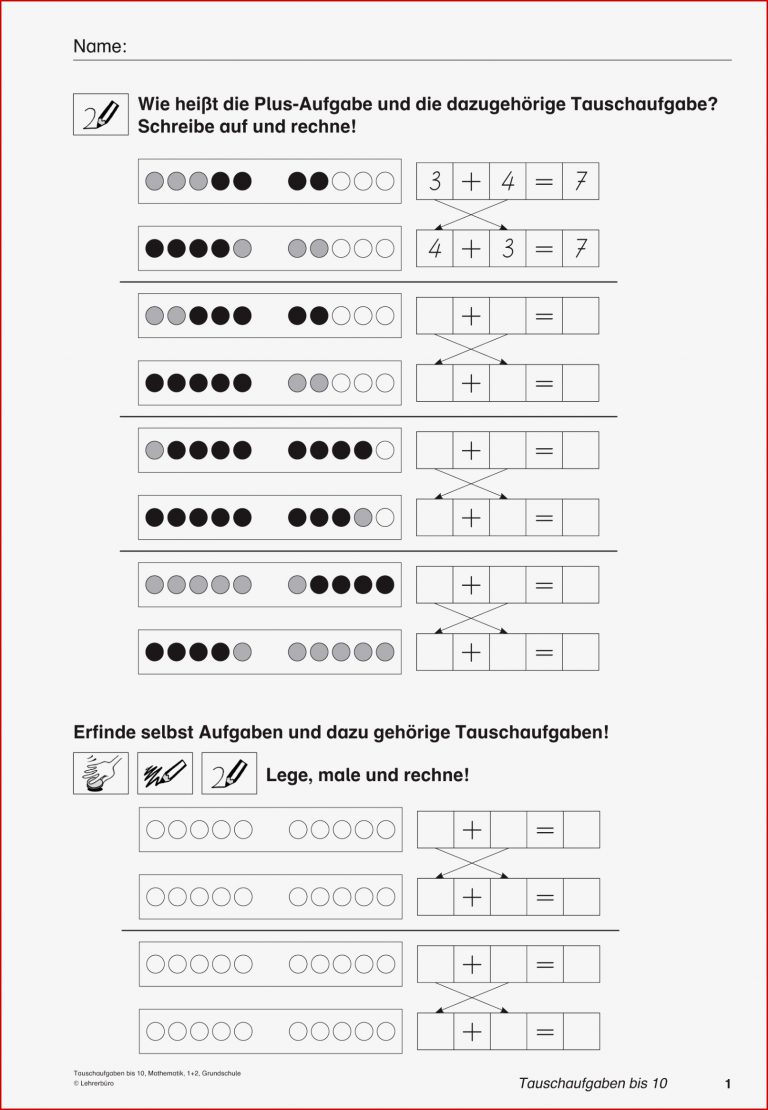 Grundschule Unterrichtsmaterial Mathematik Inklusion