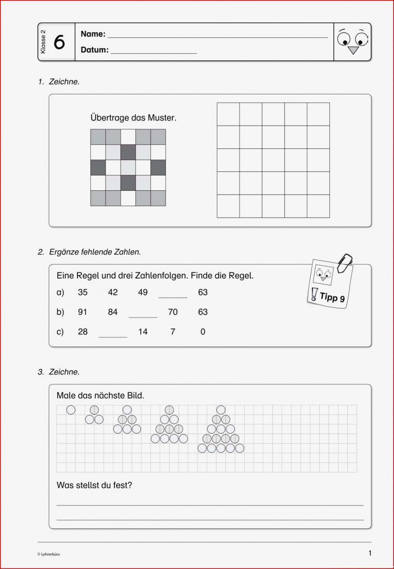 Grundschule Unterrichtsmaterial Mathematik Lernstand