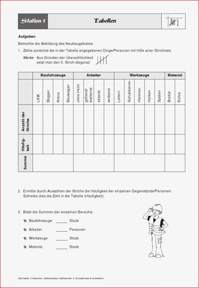 Grundschule Unterrichtsmaterial Mathematik Stochastik