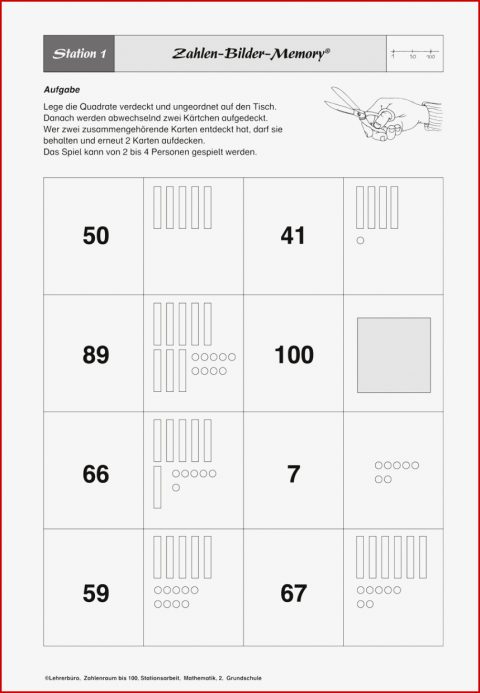 Grundschule Unterrichtsmaterial Mathematik Zahlenraum Bis 100