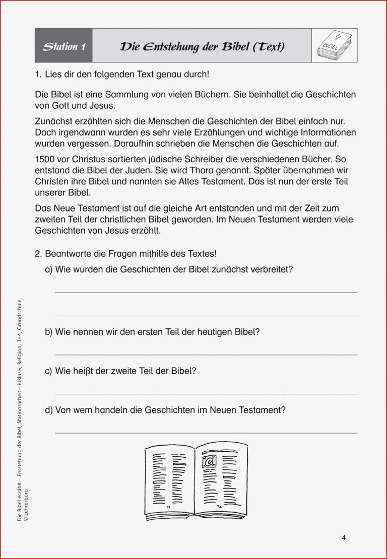 Grundschule Unterrichtsmaterial Religion Inklusion