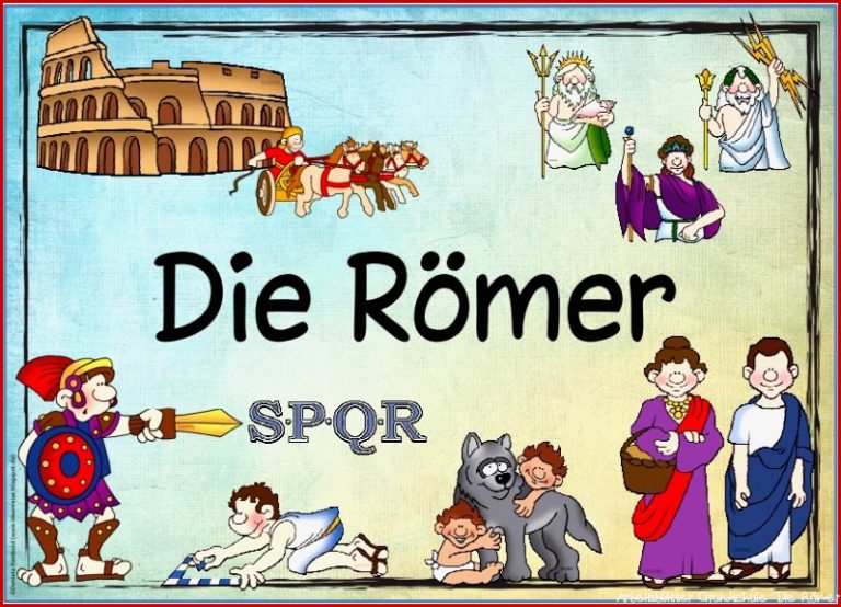 Ideenreise themenplakat "die Römer"