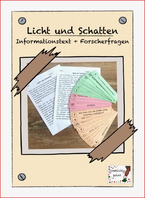 Informationstext Zu Licht Und Schatten