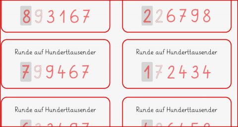 Lernstübchen Große Zahlen Runden