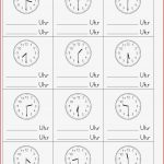 Lernstübchen Uhrzeiten Ablesen Halbe Stunden