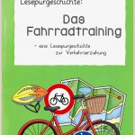 Lesespur Fahrradtraining – Unterrichtsmaterial In Den