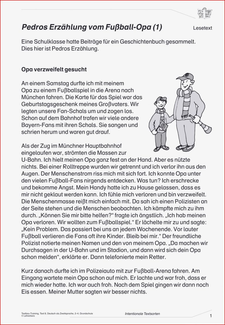 Leseverständnis 4 Klasse Arbeitsblätter Pdf kinderbilder