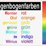 Licht Regenbogenfarben