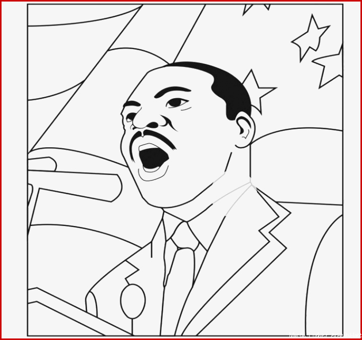 Martin Luther King Jr Coloring Pages and Worksheets Best