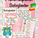 Materialpaket Satzglieder – Unterrichtsmaterial Im Fach