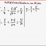 Mathe Tutorial Multiplikation Und Division Von Brüchen