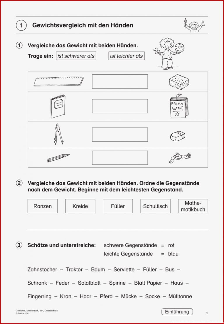 Mathematik · Arbeitsblätter · Grundschule · Lehrerbüro