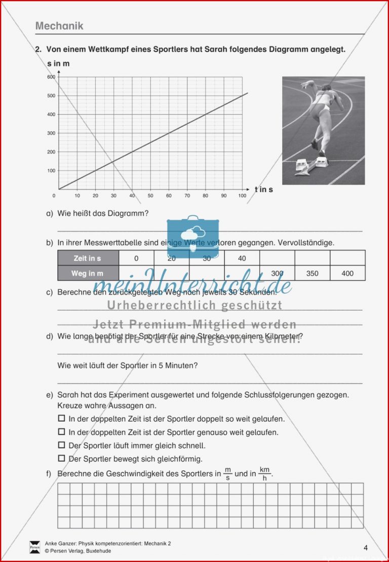 Mechanik allgemeine Bewegungen von Körpern gleichförmige