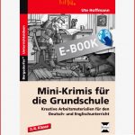 Mini Krimis Für Grundschule Arbeitsblätter Zum