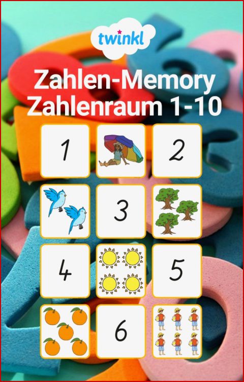 Mit Sem Memoryspiel Können Ihre Schüler Das Zählen Von