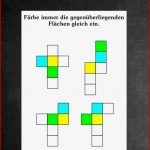 Mit Sen Mathe Arbeitsblättern übst Du Das Einfärben Von