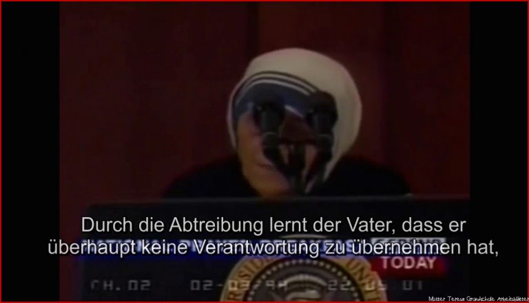 Mutter Teresa Und Abtreibung