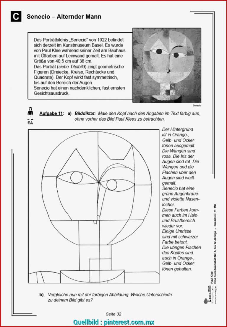 Neu Bildergebnis Für Bilddiktat Grundschule Paul Klee