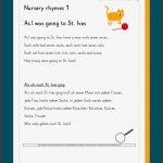 Nursery Rhymes Englische Kinderreime