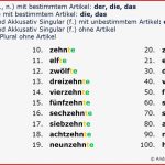 Ordnungszahlen ordinalzahlen Bildung Deklination Und