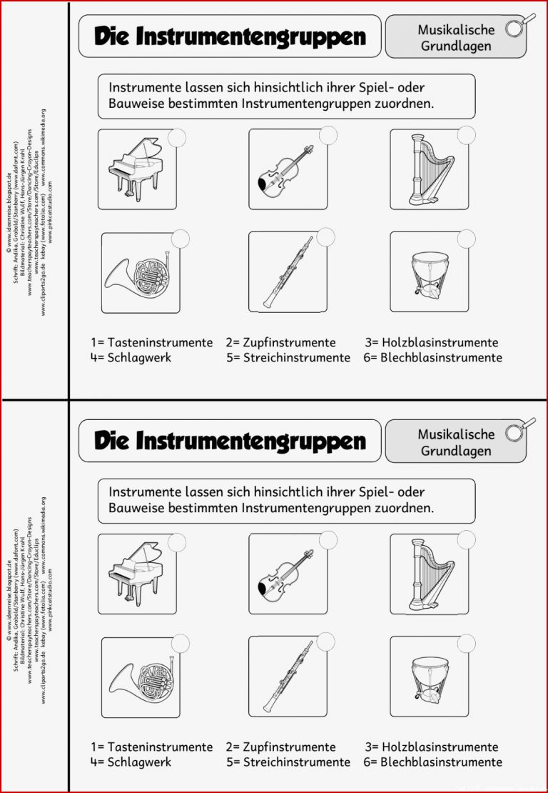 Orff Instrumente Arbeitsblatt Pdf Nathan Hernandes