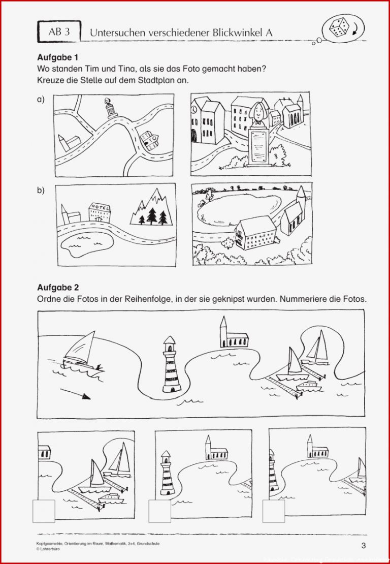 Orientierung 3 Klasse Karten Lesen Lernen