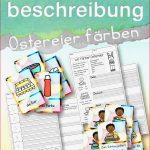 Ostereier Färben Vorgangsbeschreibung