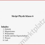 Physik Arbeitsblätter Klasse 6 Worksheets