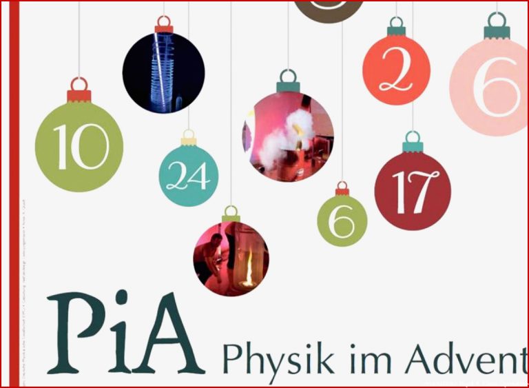 Physik Im Advent 2021 Ergebnisse Karolinen Gymnasium