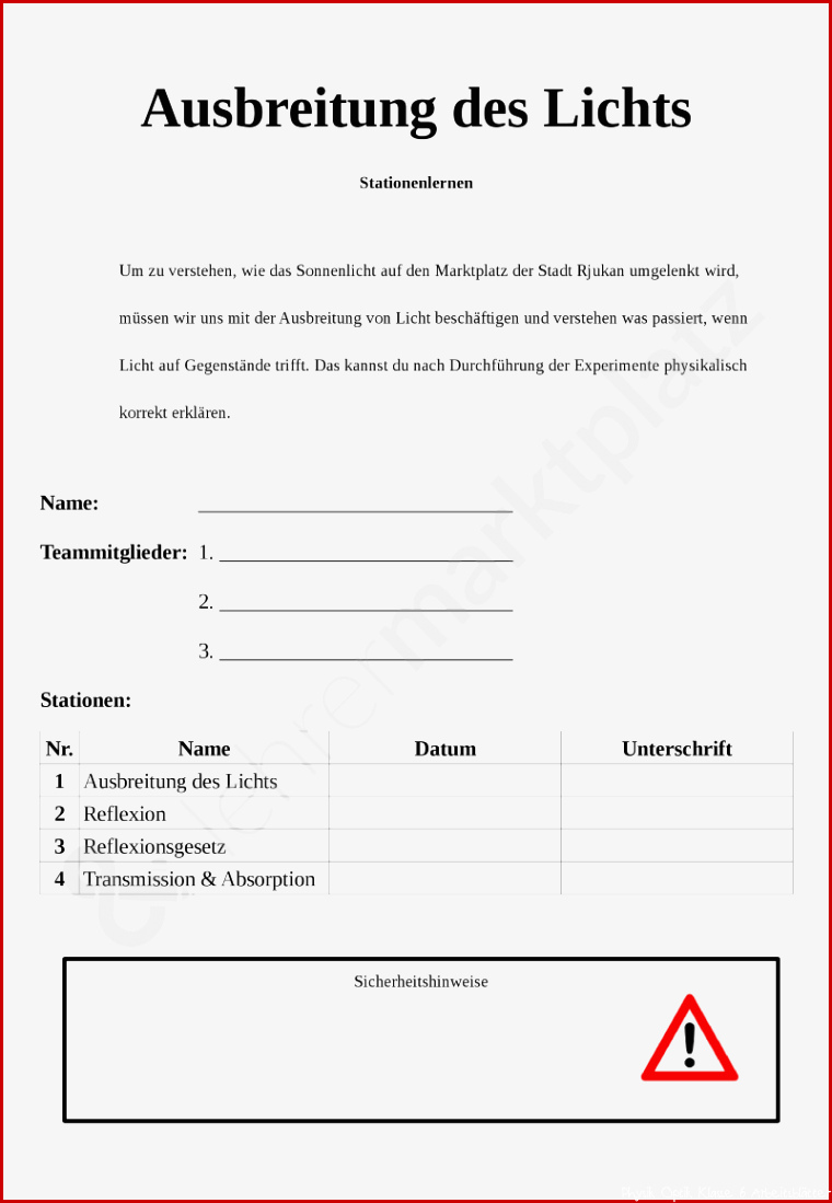 Physik Klasse 6 Optik Arbeitsblätter Worksheets