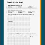 Physikalische Kraft