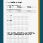 Physikalische Kraft