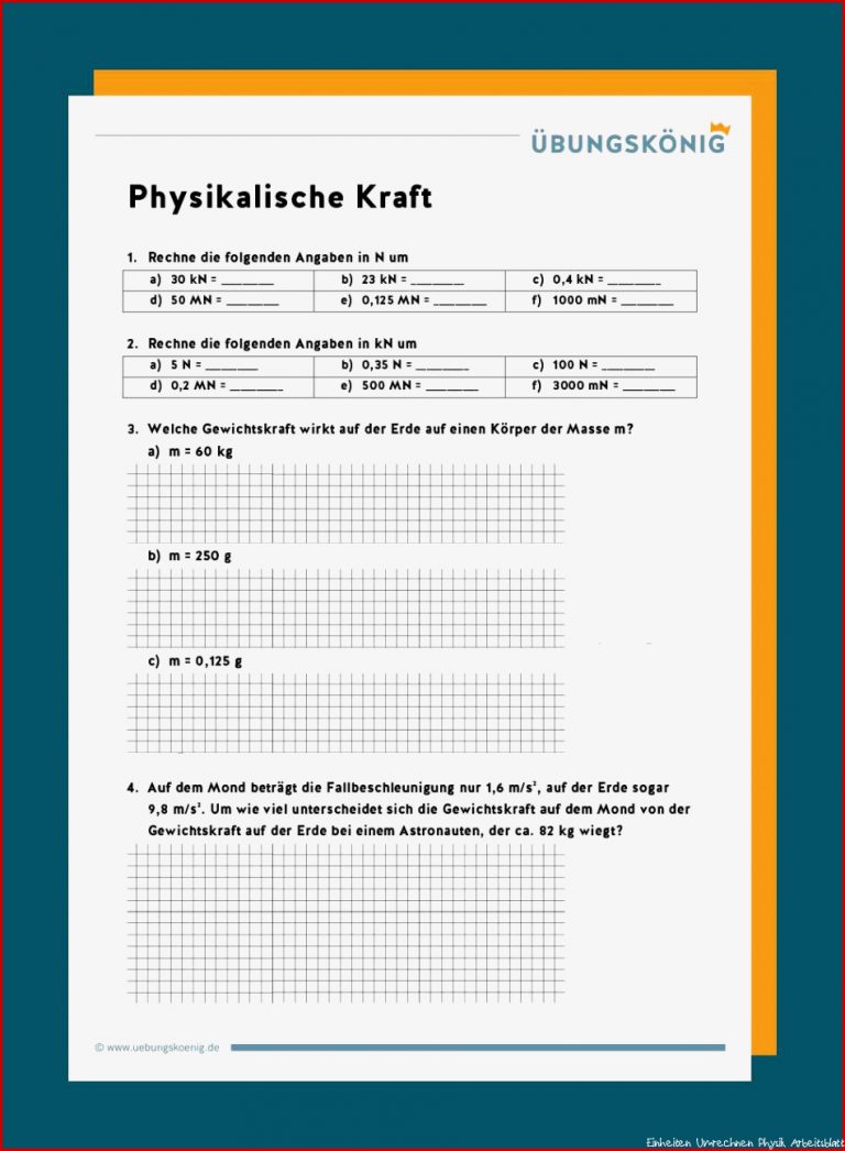 Physikalische Kraft