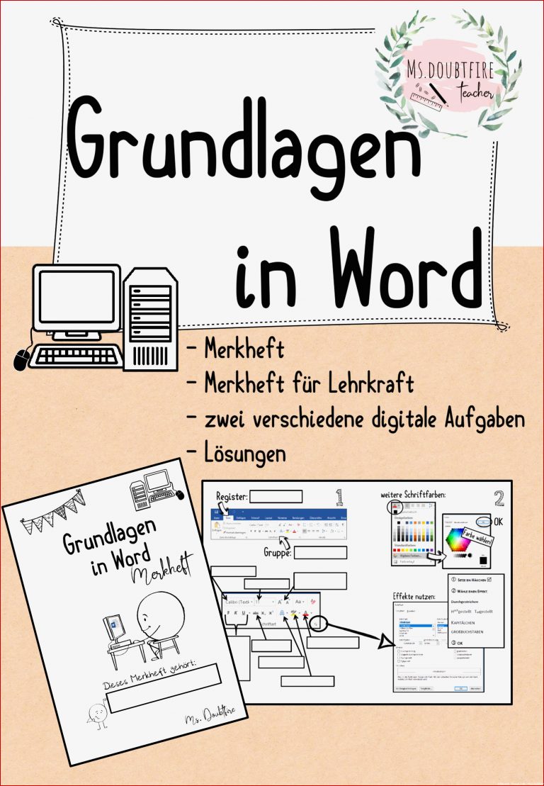 Puter Grundlagen Arbeitsblätter Worksheets