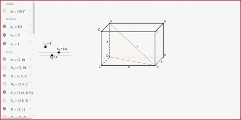 Quader Schrägbild Diagonalen Welche Der Beiden Strecken