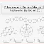 Rechenmini Zr 100 Zahlenmauern Rechenräder & Co