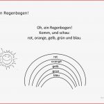 Regenbogen Gedicht Arbeitsblatt Kostenlose Daf