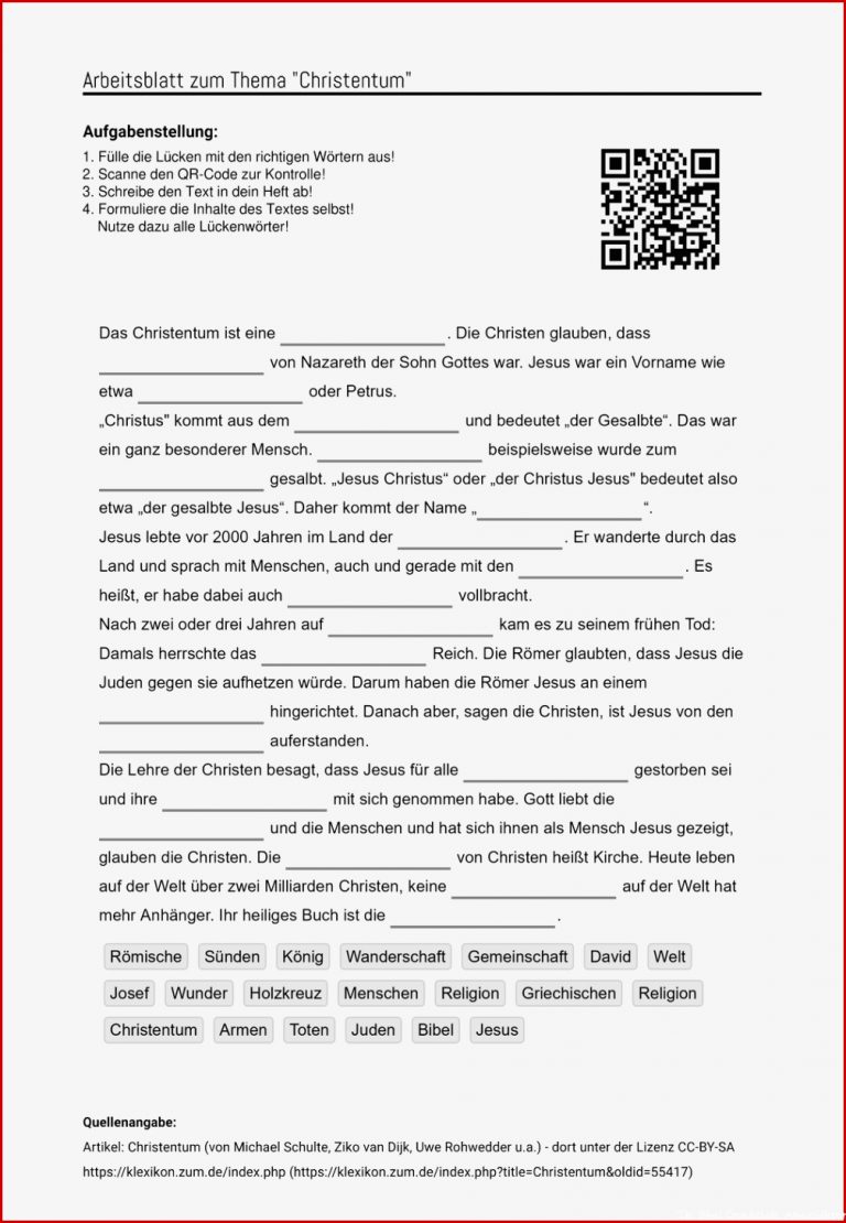 Religion Klasse 5 Arbeitsblätter Bibel Worksheets