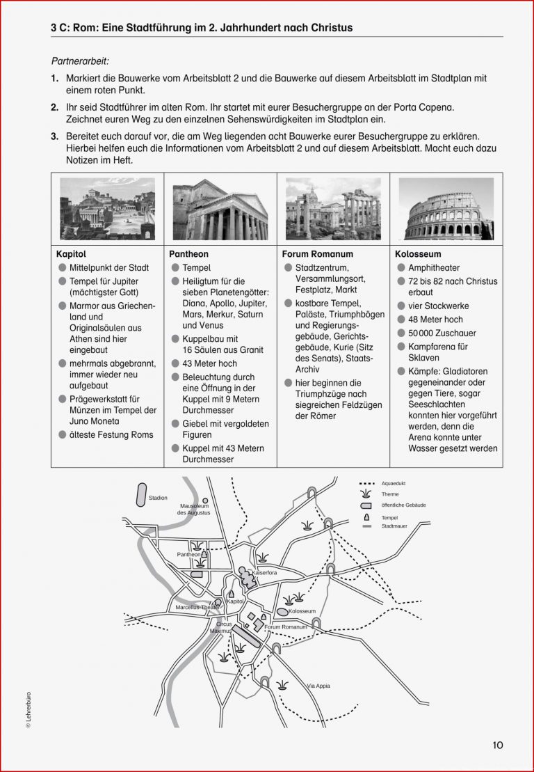 Römer Klasse 6 Arbeitsblätter