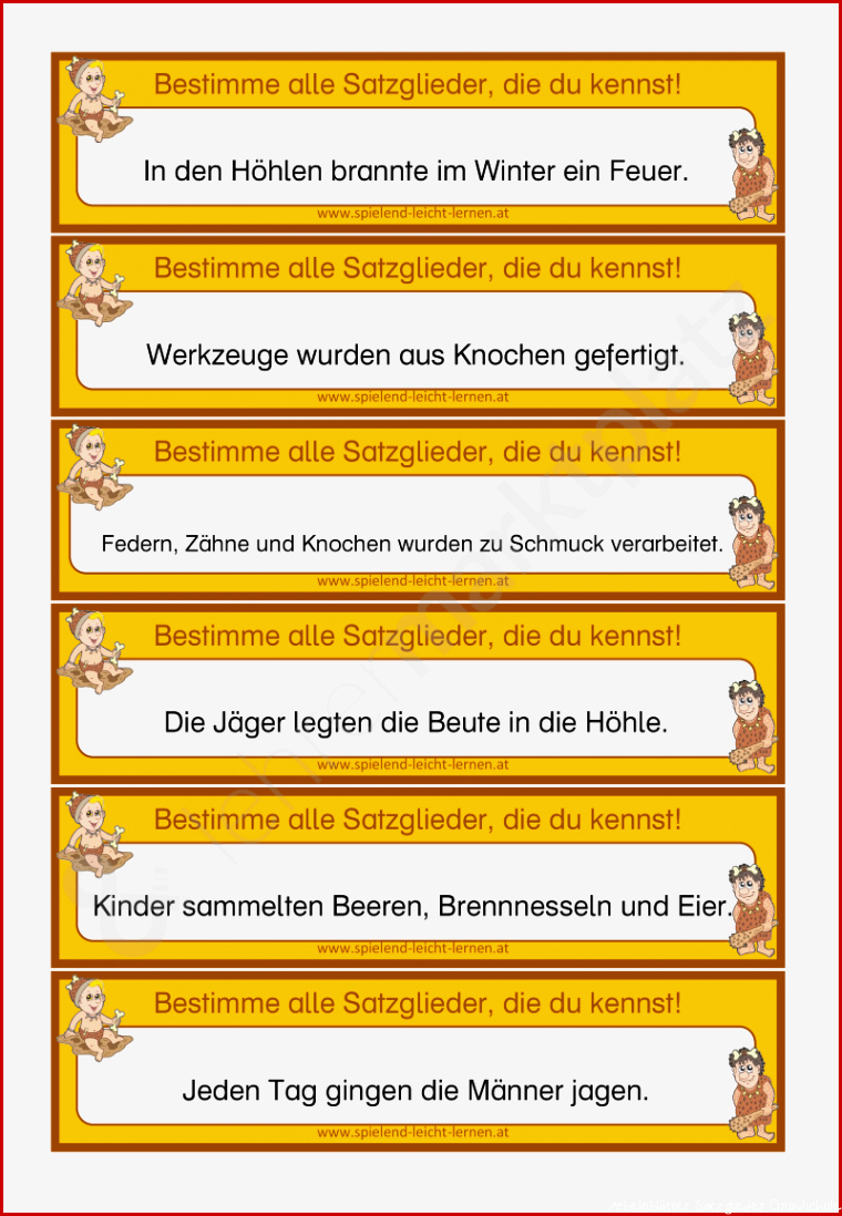 Satzglieder Bestimmen 4 Klasse Arbeitsblätter Worksheets