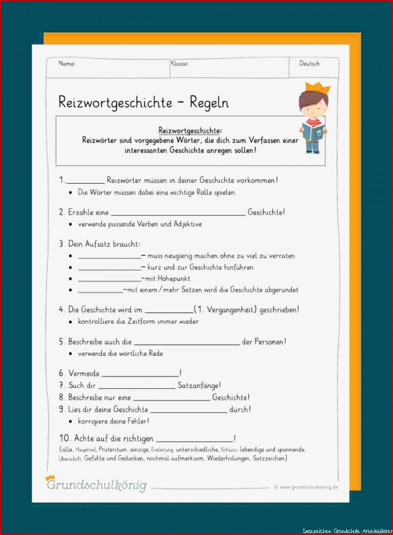 Satzzeichen 3 Klasse Arbeitsblätter Worksheets