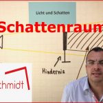 Schatten - Schattenraum - Schattenbild Physik - Optik Lehrerschmidt