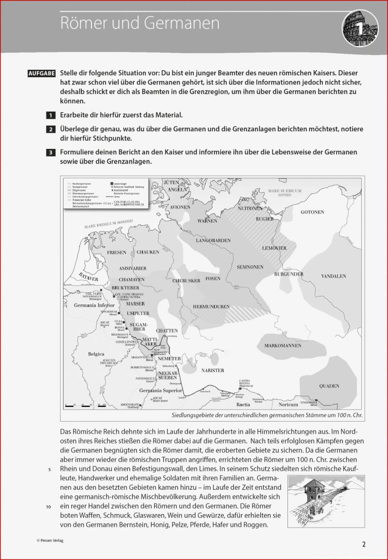 Sekundarstufe I Unterrichtsmaterial Geschichte