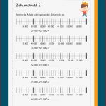 Stellenwerttabelle Und Zahlenstrahl Im Zahlenraum 100 000