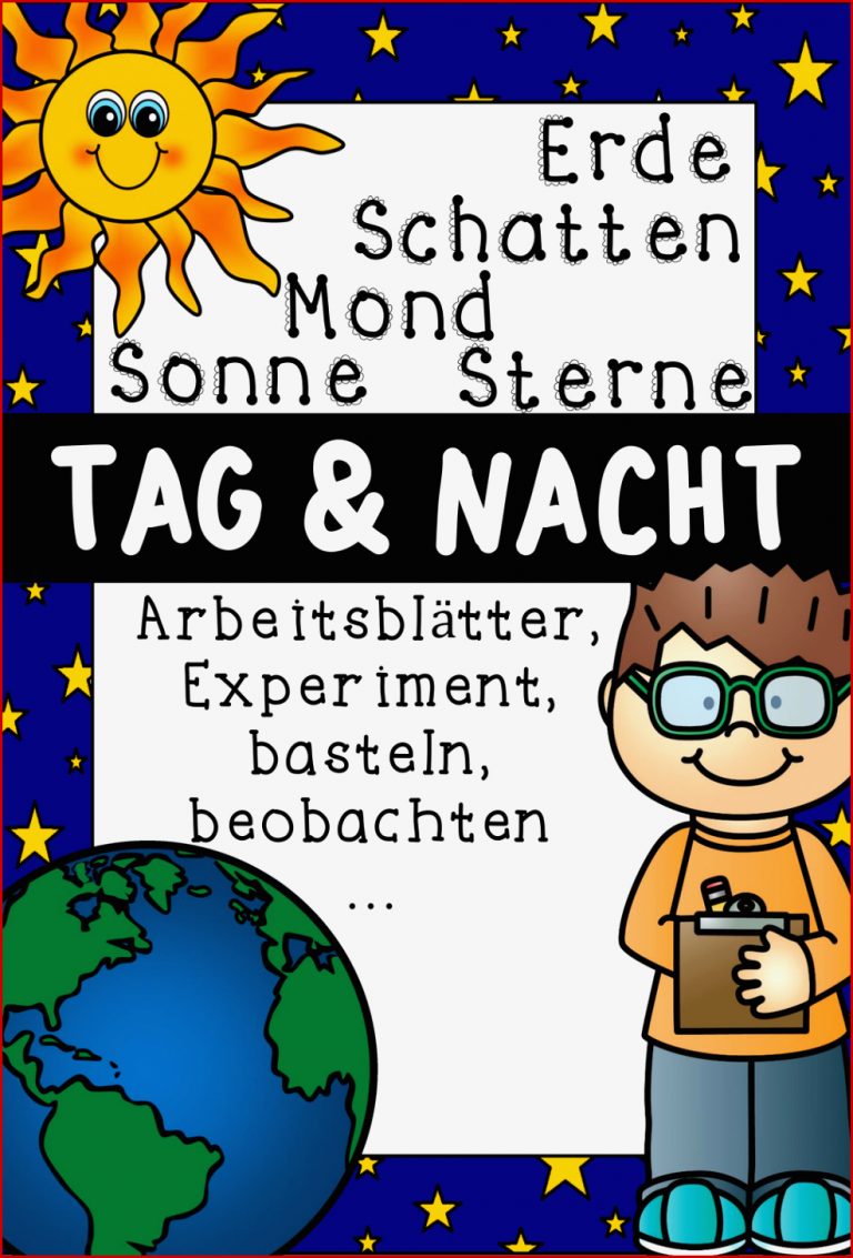 Tag Und Nacht – Unterrichtsmaterial Im Fach Sachunterricht