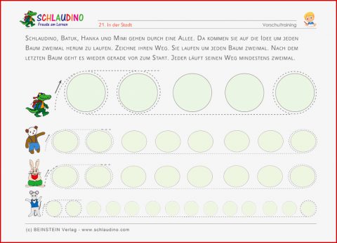 Übungsblätter Vorschule Kinderbilderwnload