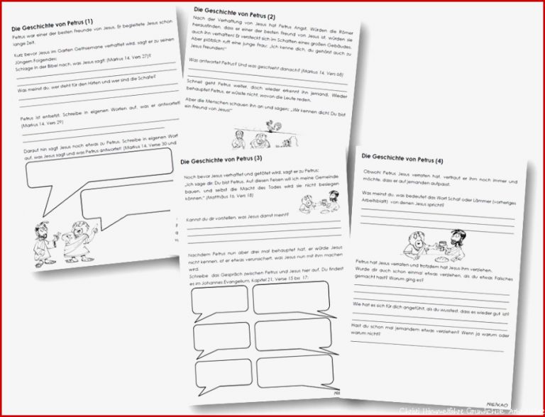 Unterrichtsmaterial Übungsblätter für Grundschule