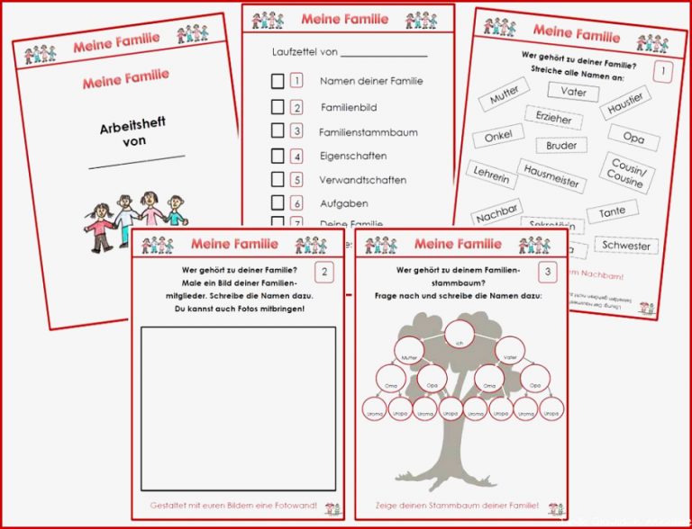 Unterrichtsmaterial Übungsblätter für Grundschule